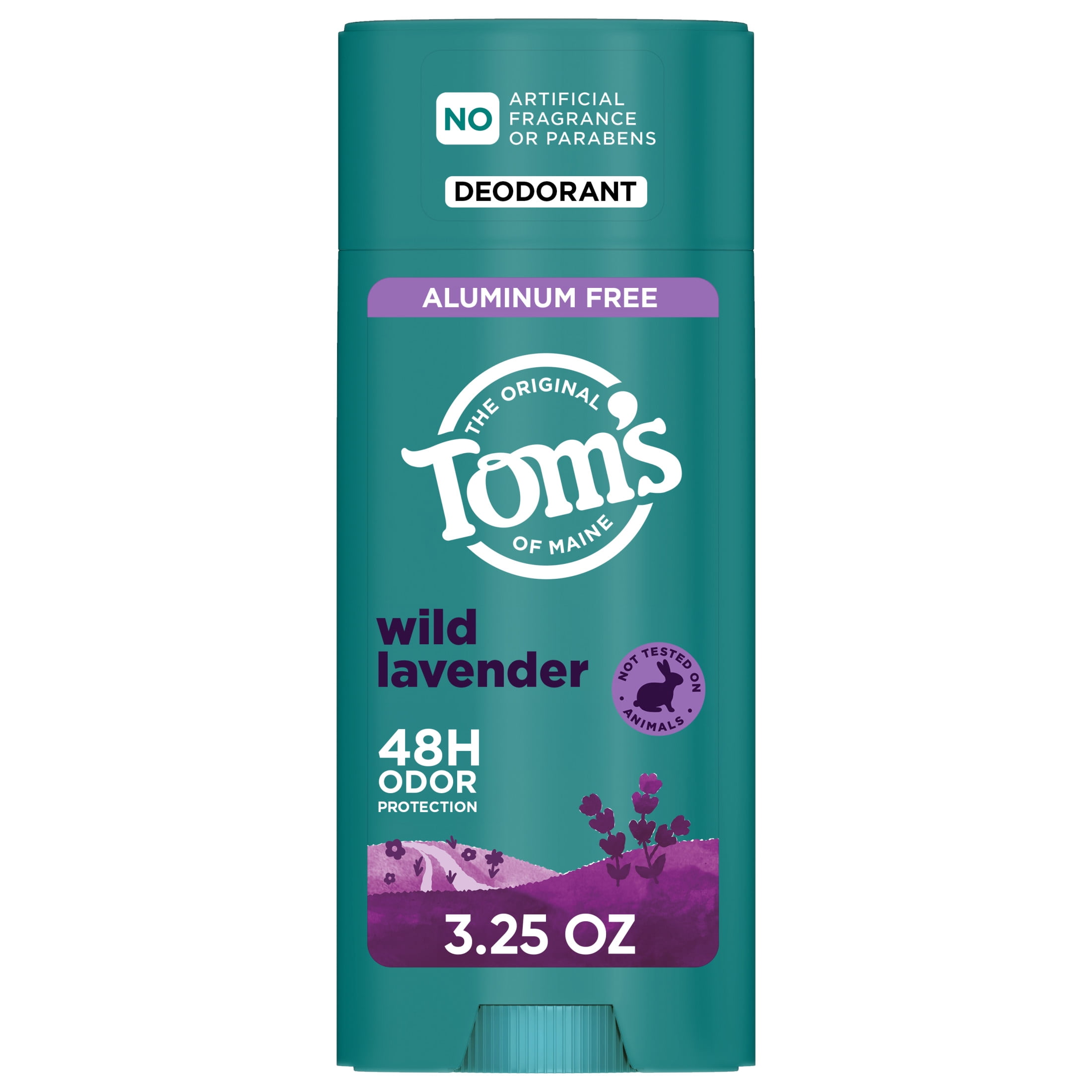 Tom's of Maine Wild Lavender Natural Deodorant 3.25 oz - Walmart.com