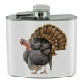 thumbnail image 1 of Tom the Awesome Wild Turkey Stainless Steel 5oz Hip Drink Kidney Flask, 1 of 4