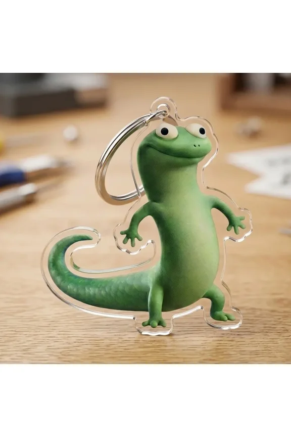 Tom the Lizard Hoppers 2026 Keychain