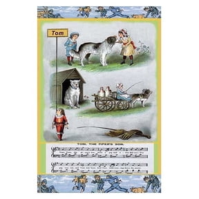 Tom, the Piper's Son Fine art canvas print (20" x 30")