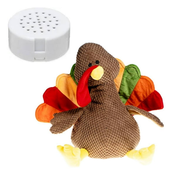 Tom the Turkey 16 inch with Recorder Plush Toy for Recording Messages, Perfect for Gifting & Collecting