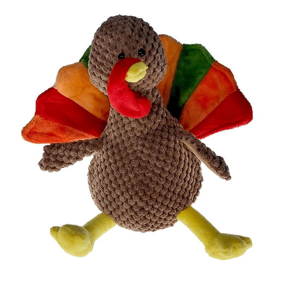 Tom the Turkey 8 Inch Plush Stuffed Farm Bird Toy, Soft Realistic Barn Companion