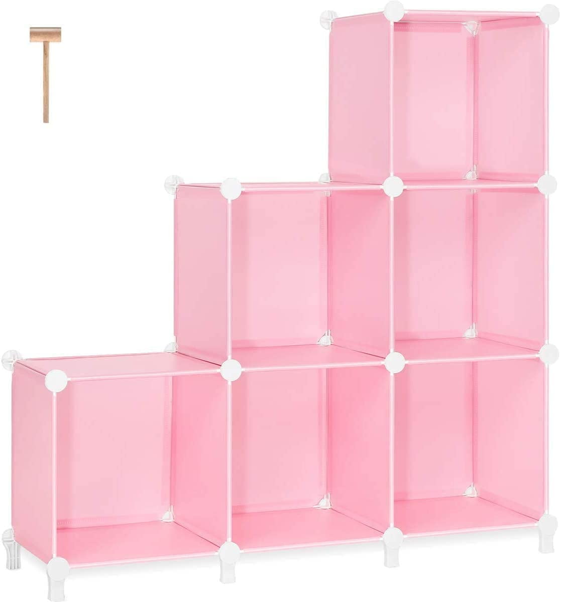 TomCare Cube Storage 6Cube Closet Organizer Storage Shelves Cubes