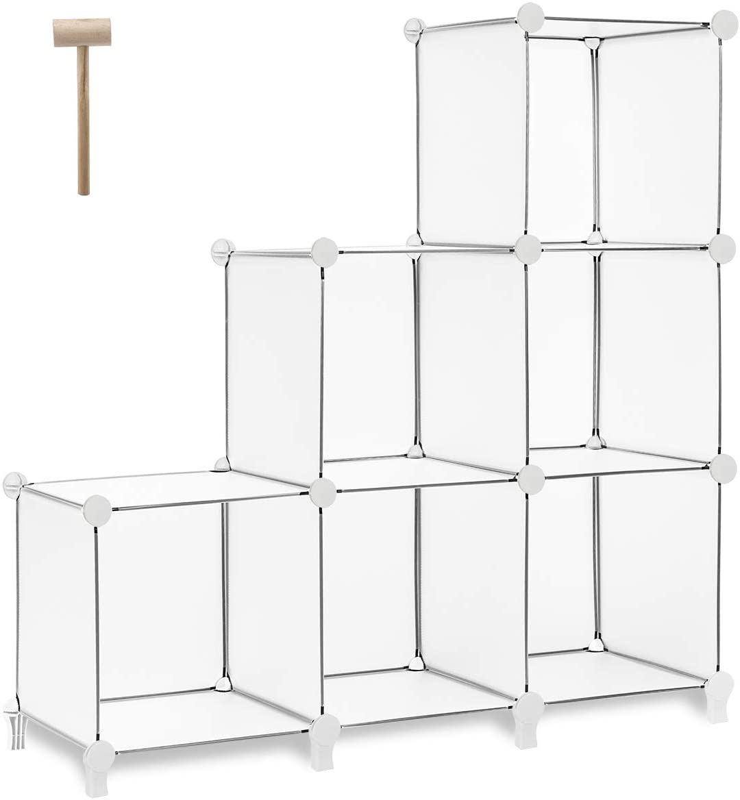 TomCare Cube Storage 6Cube Closet Organizer Storage Shelves Cubes