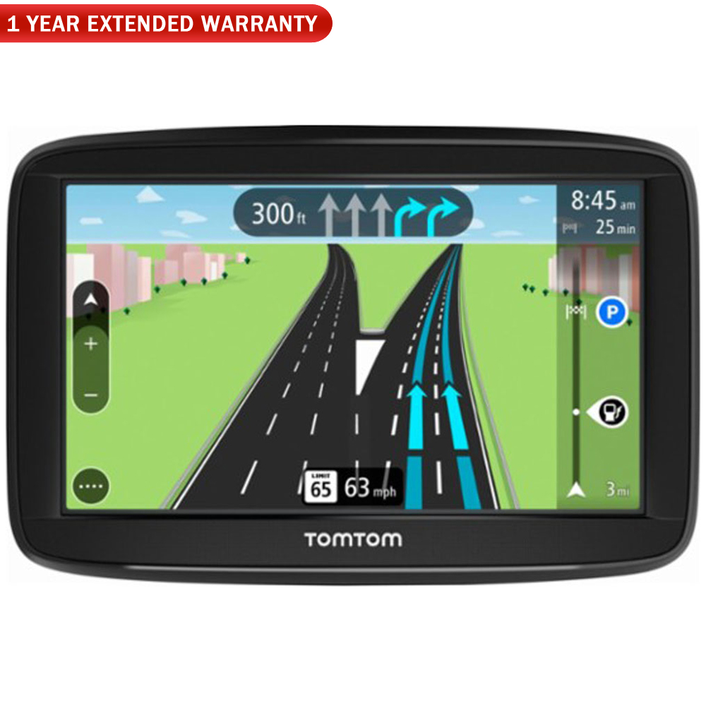 TomTom (1AA5.019.01) Automobile Portable 5" GPS Navigator w/ Lifetime Traffic and Lifetime Maps