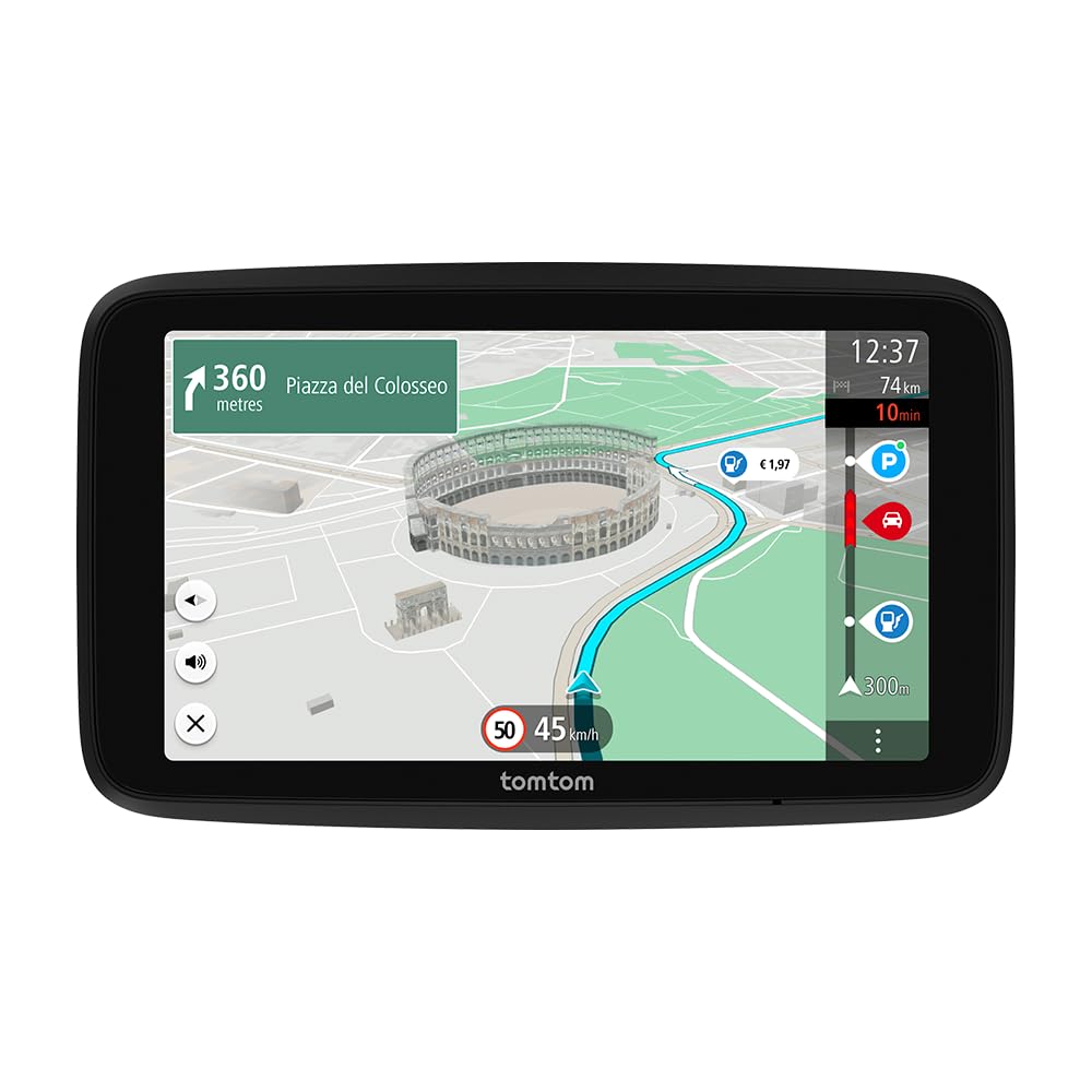 Navitech Supporto Da Cruscotto Per Auto – Compatibile Con Tomtom GO Superior 7", Smartphone E GPS Fino A 9 Pollici, Presa Ultra Grip