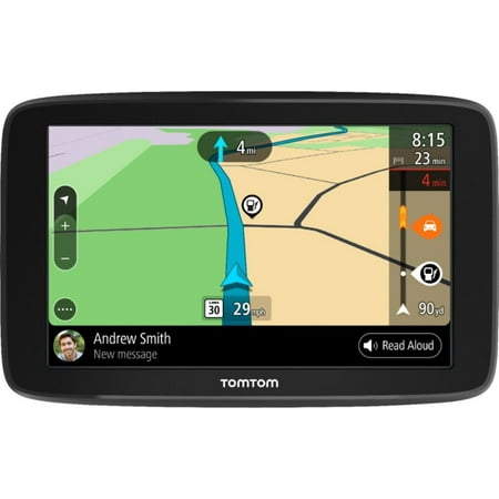 TomTom - GO COMFORT 6" GPS with Built-In Bluetooth, Map and Traffic Updates - Black