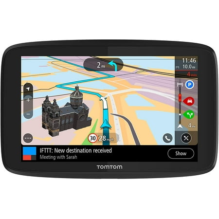 TomTom - GO Supreme 6" GPS with Built-In Bluetooth, Map and Traffic Updates - Black