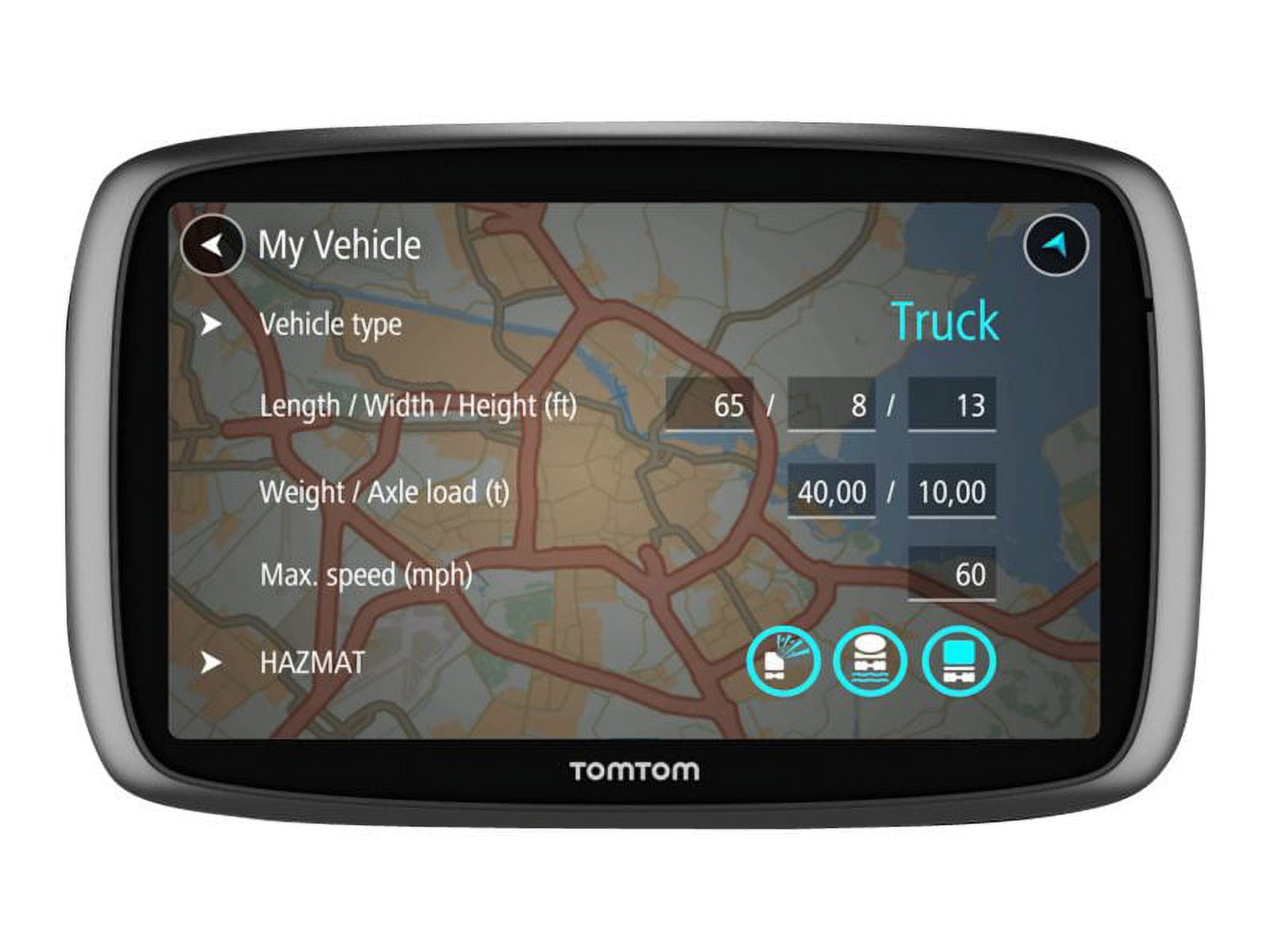 TomTom TRUCKER 600 - GPS navigator - automotive 6