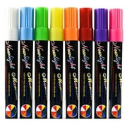 Toma Neon Liquid Chalk Pen 8 Color 6Mm Marker Blackboard Glass Window Menu