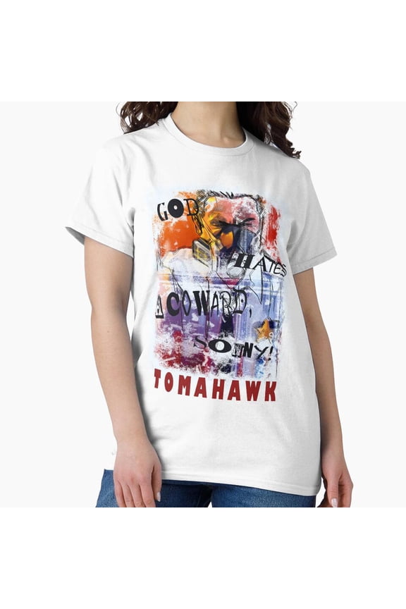 Tomahawk God Hates A Coward Shirt, New Grandma Graphic Tee, Shirt