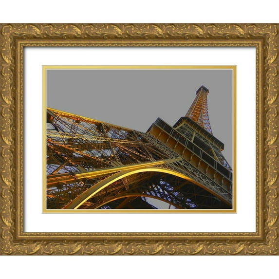 Tomas, Lisa 32x25 Gold Ornate Wood Framed with Double Matting Museum Art Print Titled - Tour en or