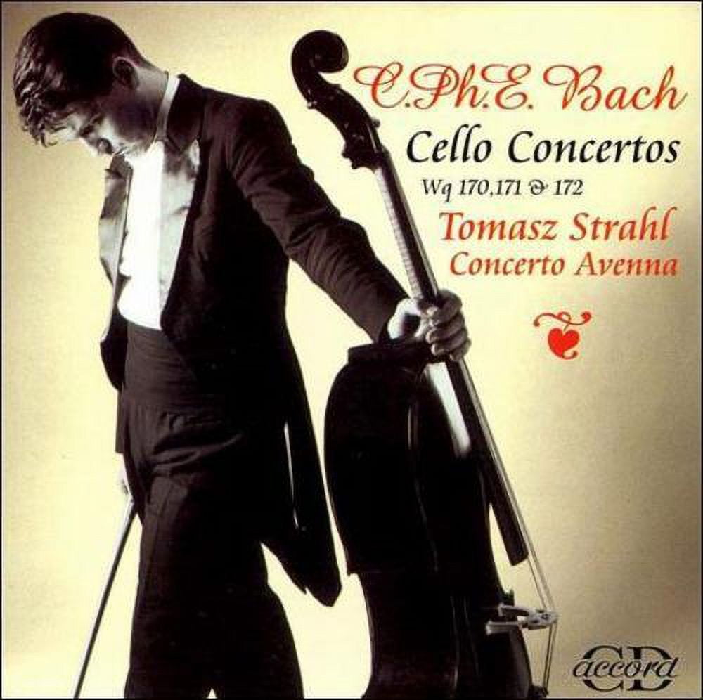 Tomasz Strahl - Cello Concertos WQ 170 171 & 172  [COMPACT DISCS]