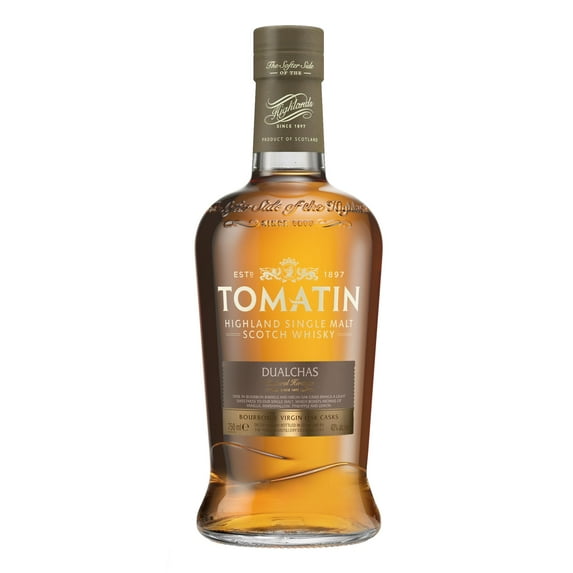 Tomatin Dualchas Single Malt Scotch, 750 ml Bottle, 43% ABV