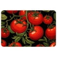 thumbnail image 1 of Tomato Area Rugs: Polyester Non-Slip Kitchen Mat Office Rug - Machine Washable, 1 of 6