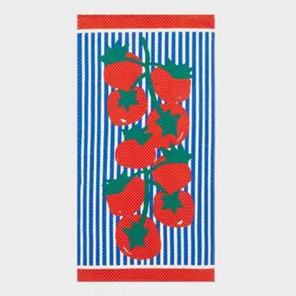 Tomato Beach Towel - Room Essentials