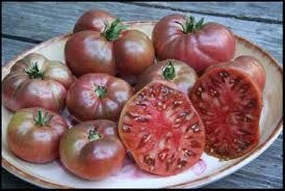Heirloom Cherokee Purple Tomato Seeds Great for Garden, 200 Seeds