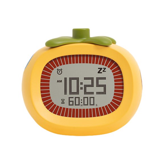 Tomato Digital Visual Timer Alarm Clock with LED Display for Homework Reading