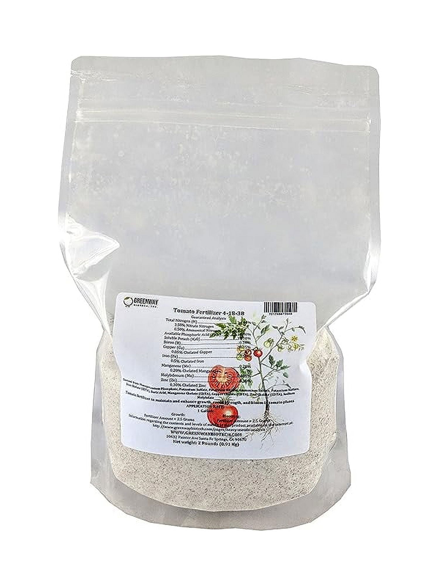 Tomato Fertilizer 41838 Powder 100 Water Soluble Plus Micro Nutrients and Trace Minerals