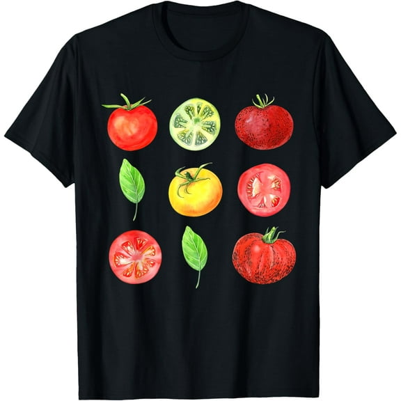 Tomato Girl Summer Cottagecore Tomato Aesthetic Gardening T-Shirt100% cotton