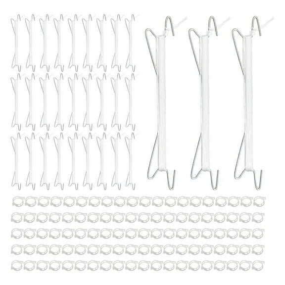 Tomato Hooks with String,Plant Support Clips,Tomato Hook for Climbing Plants,Tomato Holder