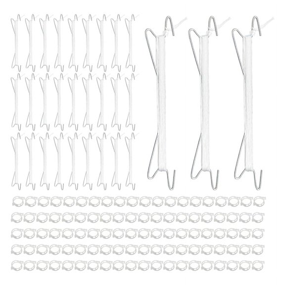 Tomato Hooks with String,Plant Support Clips,Tomato Support Hook for Climbing Plants,Tomato Holder Hooks
