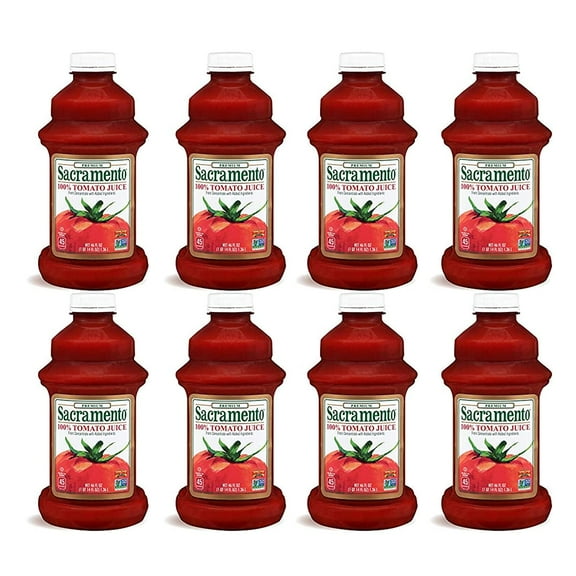 Tomato Juice, 46oz Bottle (Pack of 8)