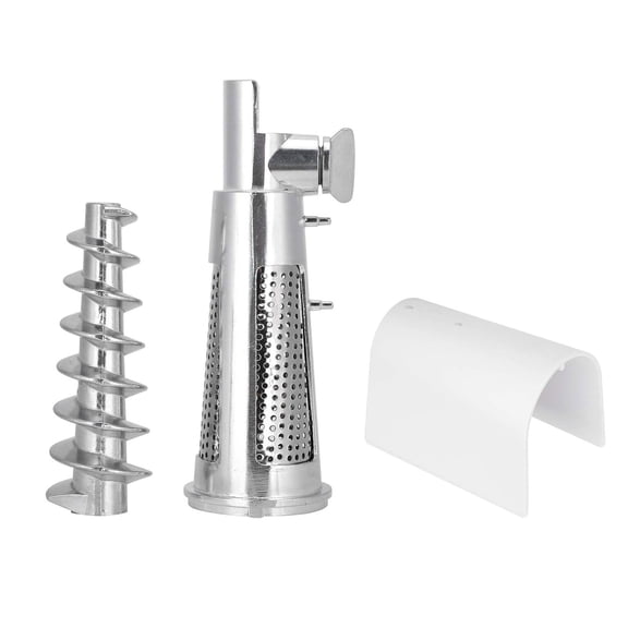 Tomato Juicer Vegetable Strainer Metal Grinder Attachment Fruit and Vegetable Attachment Strainer Set Metal Texture
