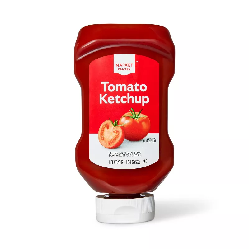 Tomato Ketchup 20oz Market Pantry (Pack of 2)