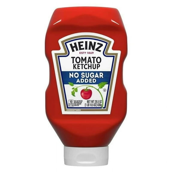Tomato Ketchup with No Sugar Added, 29.5 oz Bottles (Pack of 3)