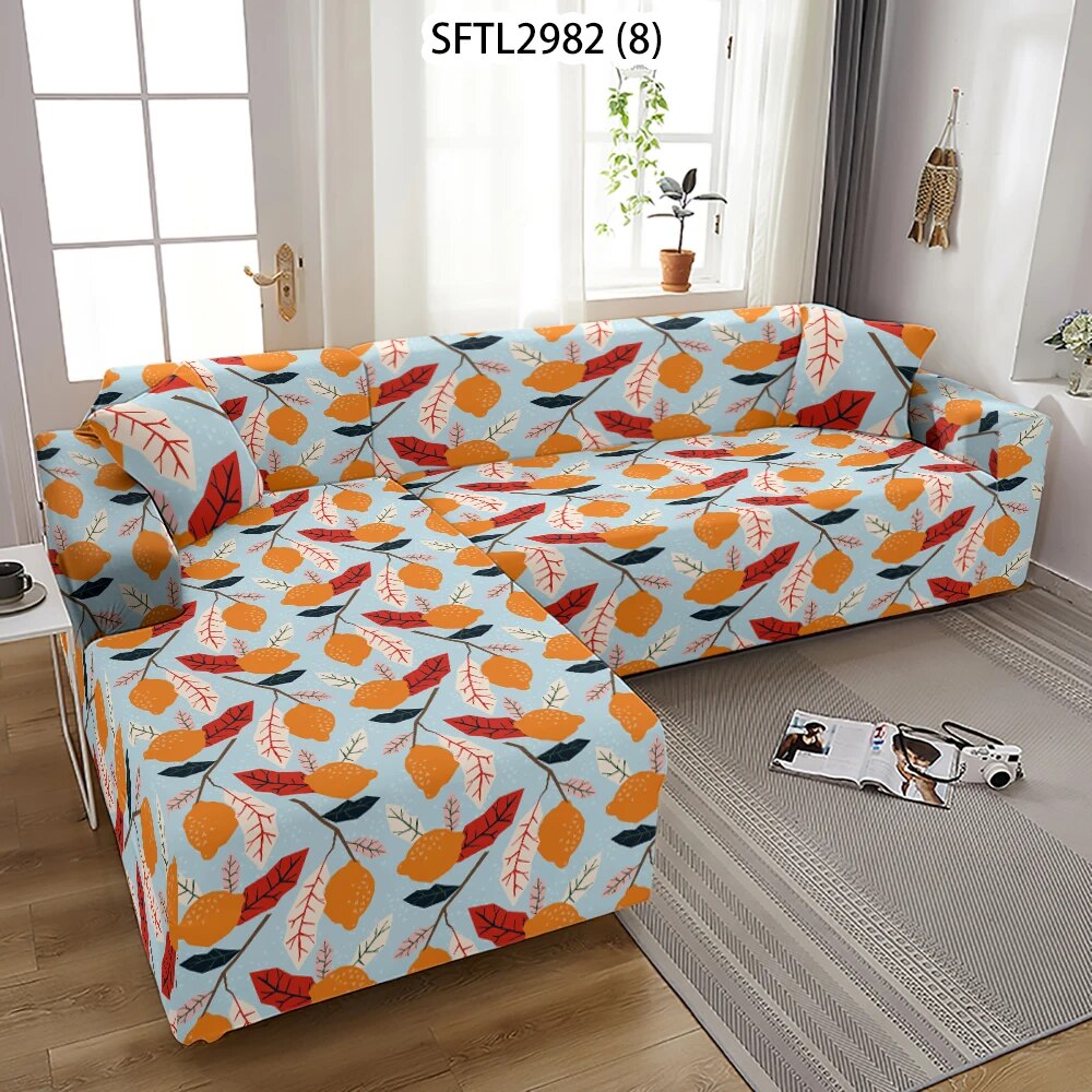 Tomato Leaf Couchcover Sofa Liner Armchair Lining Sofacover L Shap
