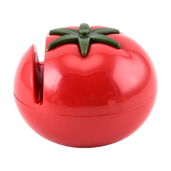 Tomato Manual Knife Sharpener, Portable Mini Kitchen Sharpening Tool For Straight Edge Blades Home Cooking Gadget Gift For Chefs And Home Cooks, 2X2In