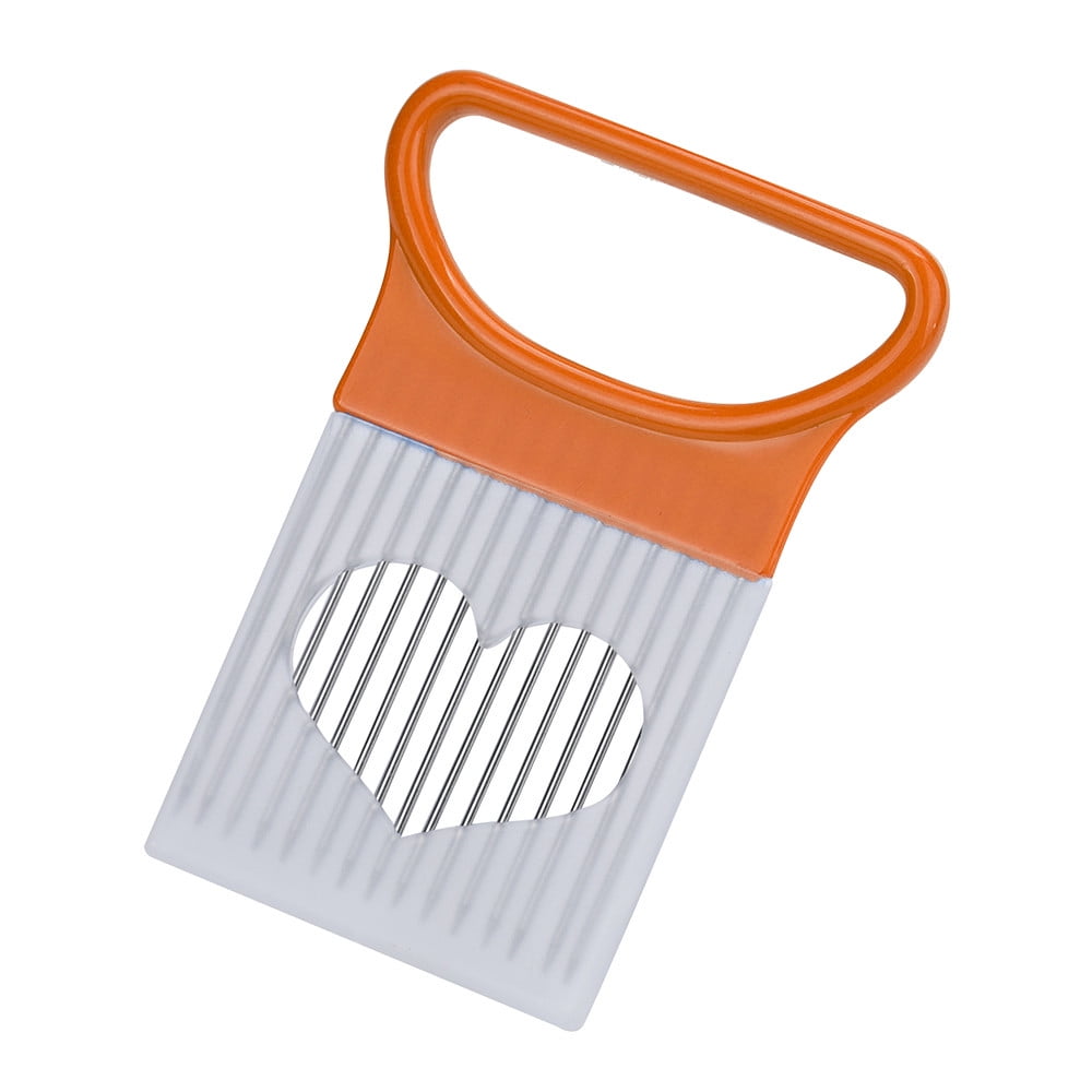 Tomato Onion Vegetables Slicer Cutting Aid Holder Slicing Cutter Fork