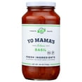 thumbnail image 1 of Tomato  Pasta Sauce by Yo Mama's Foods, No Sugar Added, Low Carb, Low Sodium, Vegan, Gluten , Paleo Friendly, and Made with Whole, Non-GMO Tomatoes, 25 Ounce (Pack of 6), 1 of 1