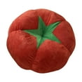 thumbnail image 1 of Tomato Pillow, 9.84inches Toys Throw Pillows, 3D Fluffy Cushion Back School Gift for Bedroom Home Couch Party Decoration (Red), 1 of 6