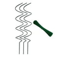 thumbnail image 1 of Tomato Plant Support Stakes (Vegetable Gardening Stake, Spiral Plant Grower Aid, Garden Stake Set), Pieces (43Cm Long) + 12Cm Binding Wire B, For Tomatoes And Climbing Flowers, Meiiso, 1 of 8