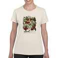 thumbnail image 1 of Tomato Plant T-Shirt Women -Fab Funky Designs, Female Medium, 1 of 4