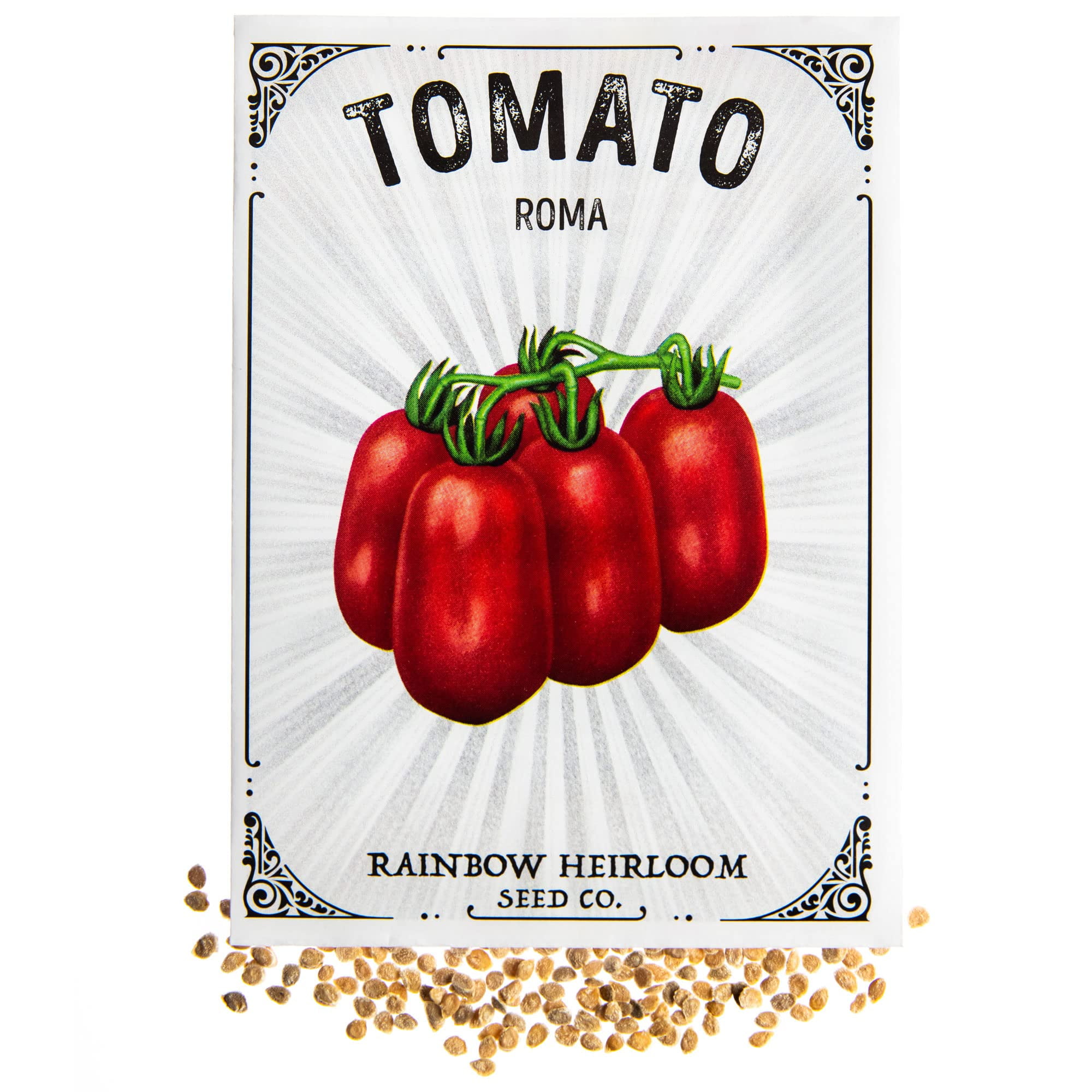 Tomato Seeds for Planting | Roma Variety (250mg Packet - Approx 90 ...
