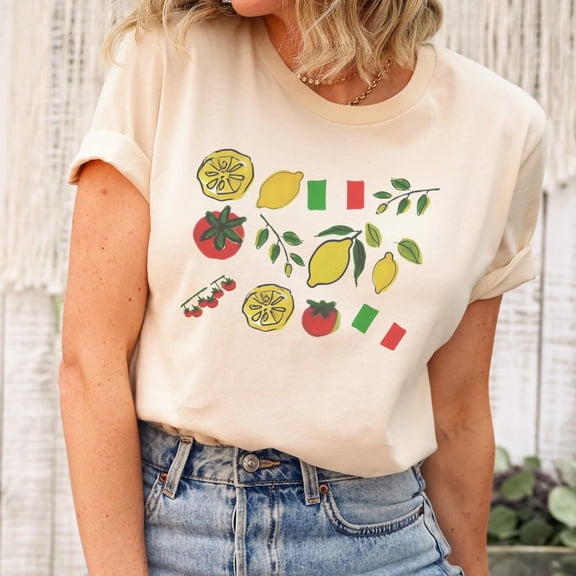 Tomato Shirt Limoncello La Dolce Vita Italian Shirt Tomato Girl Lemon Shirt Foodie Shirt Vacation Shirt Italian Wedding Thats Amore Farmers Unisex S-5XL Hot Trending Shirt, Vintage Birthday Gift