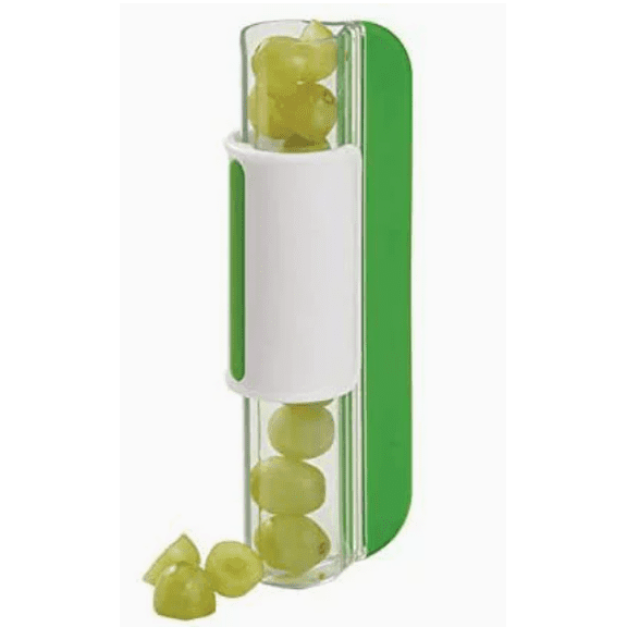 Tomato Slicer Multi-Function Grape Cutter Small Fruit Cutter Grape Kitchen Accessories Cake Decoration Tool Fruit Slicer (Red)