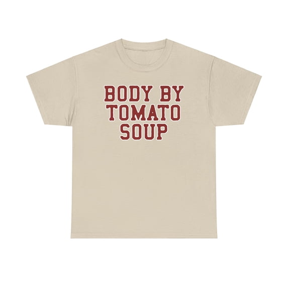 Tomato Soup Shirt Gifts Tshirt Crew Neck Short Sleeve