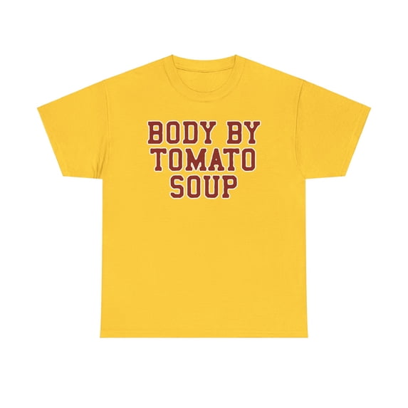 Tomato Soup Shirt Gifts Tshirt Crew Neck Short Sleeve