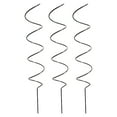 thumbnail image 1 of Tomato Stakes 3-Pack, Heavy Duty 48 Inch Metal Plant Support Stakes with Wind-Resistant Design, Garden Stakes for Climbing Tomato, Rose, Cucumber Vine, Tool-Free Installation, Green, 1 of 7