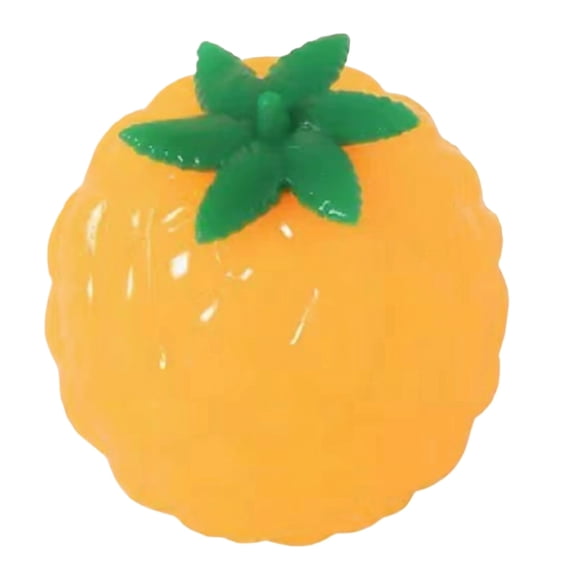 Tomato Stress Ball Fidget T-oy, Sensory Squeeze Tool for Focus and Relaxation, Cheese Squishies Stress,Ice Cube Squishy,Slow Rising Squishing Butter Stick,Red