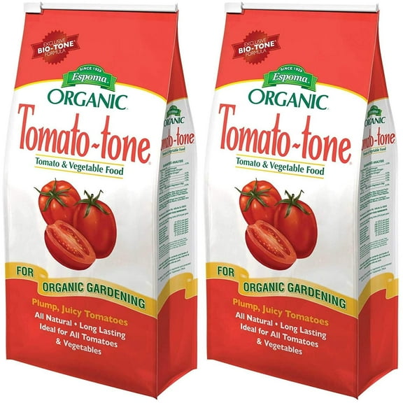 Tomato-Tone Organic Fertilizer - for All Your Tomatoes, 4 lb. Bag - 2 Pack