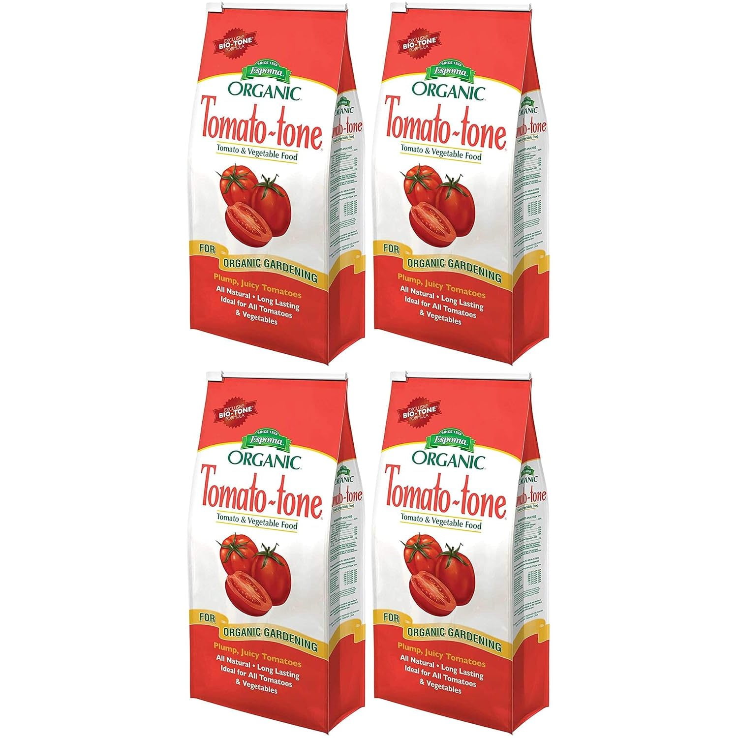 TomatoTone Organic Fertilizer for All Your Tomatoes, 4 lb. Bag 4