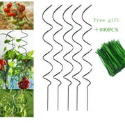 Tomato Twist Stake, 2025 New Spiral Tomato Stakes, Twisted Tomato Stakes, Climbing Plant Stake Tower Plant Supports,Climbing Frame Green Stand Flower Pot Garden Holding Pole 5/10PCS