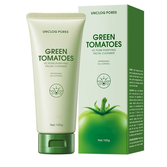Tomato Vc Pore Purifying Facial Cleanser For Deep Clean 100Ml Refreshing