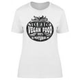 thumbnail image 1 of Tomato Vegan Food T-Shirt Women -Image by Shutterstock, Female x-Large, 1 of 2