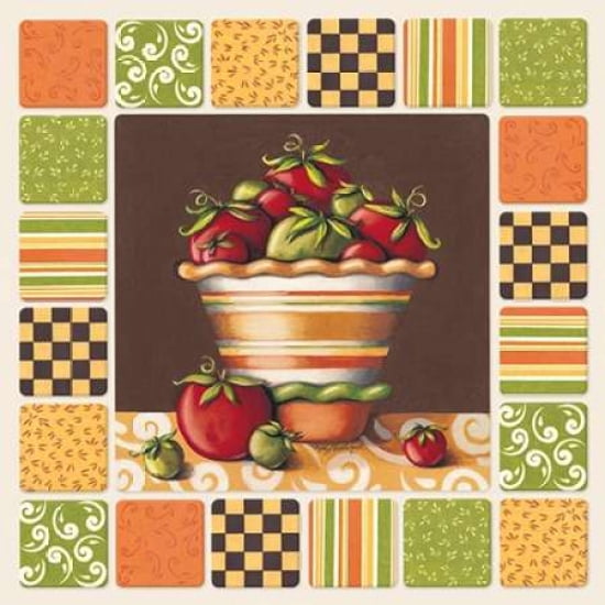 Tomatoes Canvas Art - Kathy Middlebrook (24 x 24)